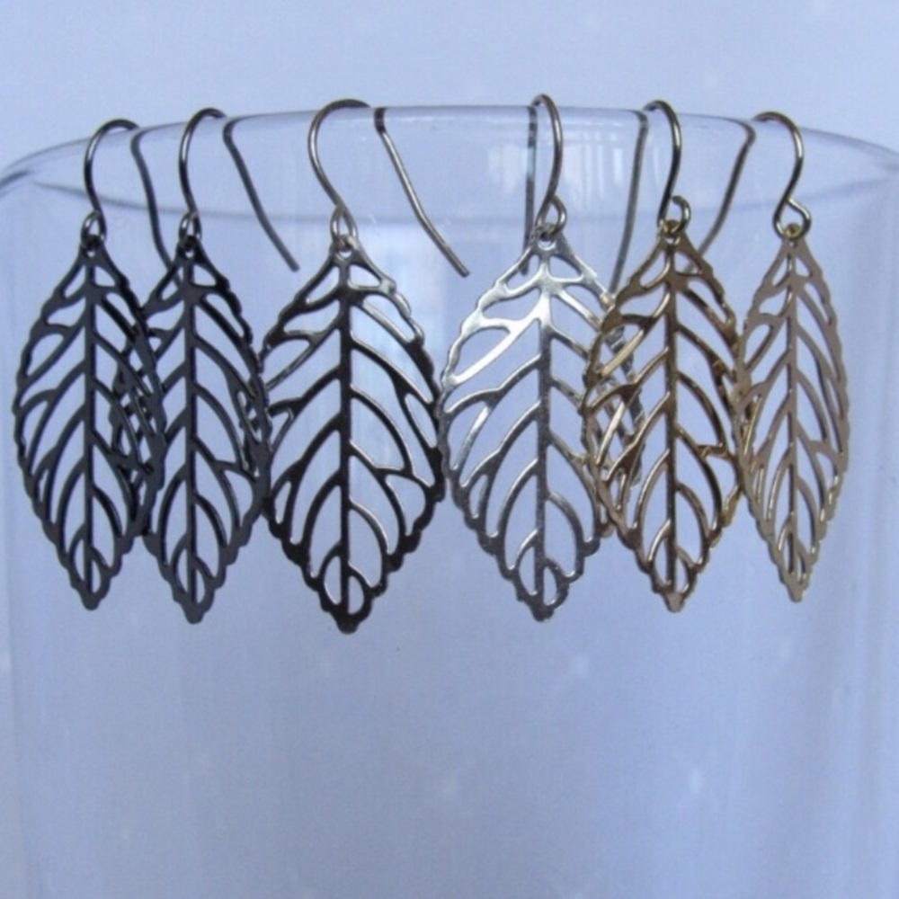 Three Pack Boho Dangle Summer Earrings